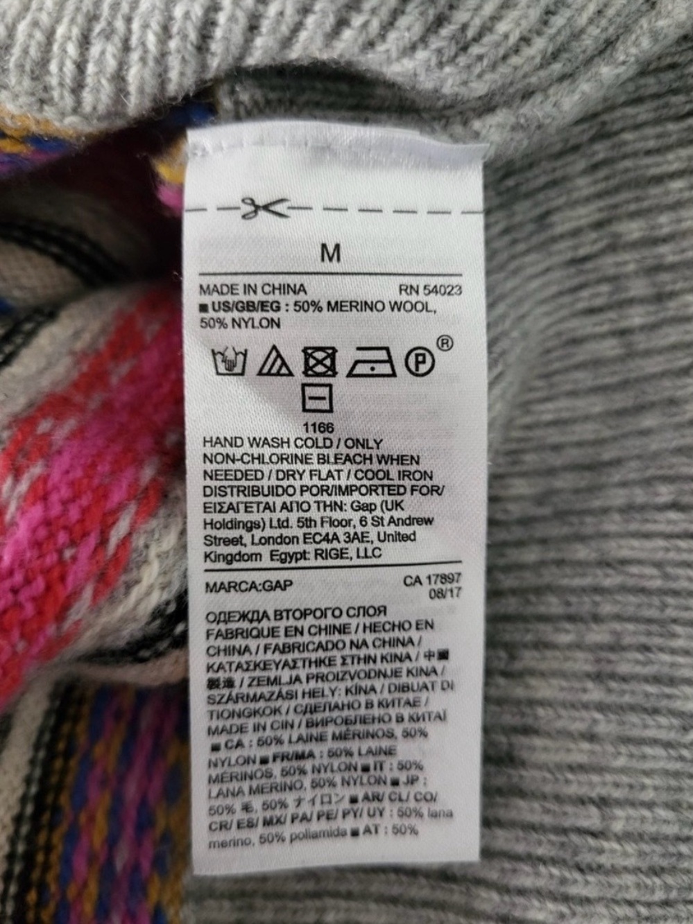 GAP Stripe Sweater Vintage - Picture 6 of 7